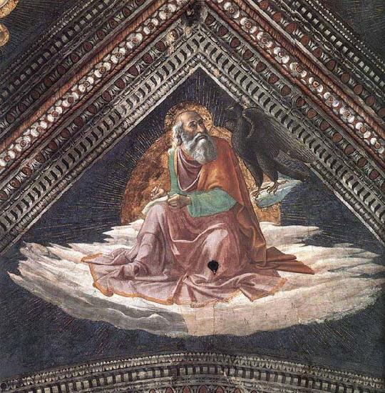 GHIRLANDAIO, Domenico St John the Evangelist China oil painting art